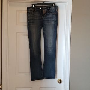 Super strtch skinny kick regular length jeans